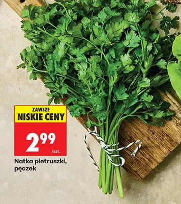 Natka pietruszki promocja w Biedronka