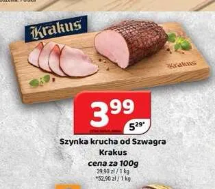 Szynka krucha od Szwagra Krakus promocja w Delfin