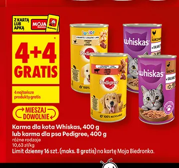 Karma dla psa Pedigree promocja w Biedronka