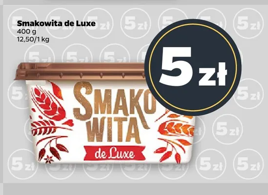 Margaryna Smakowita de Luxe promocja w Netto