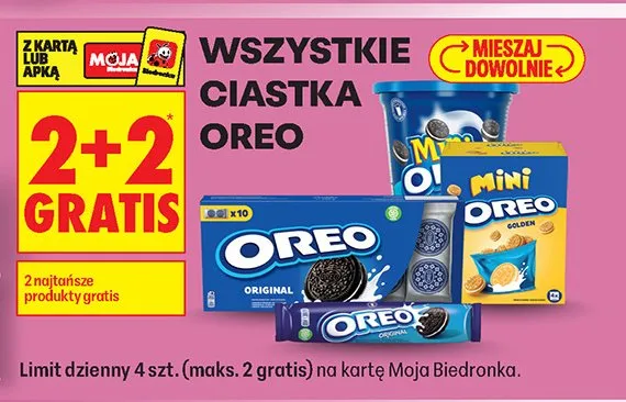 Ciastka Oreo promocja w Biedronka