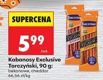 Kabanosy Exclusive bekonowe promocja w Biedronka