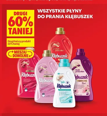 Płyn do prania Kłębuszek Multi Protection promocja w Biedronka