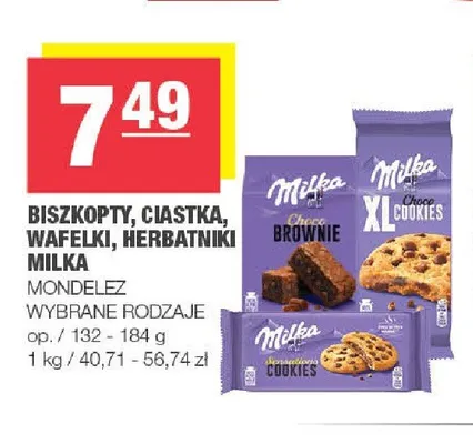 Ciastka Milka promocja w SPAR