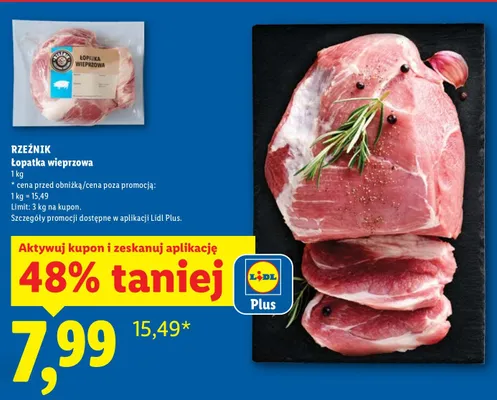 Łopatka wieprzowa Mościbrody promocja w Lidl