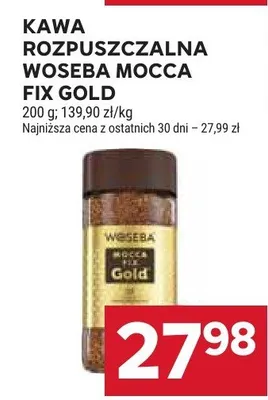 Kawa rozpuszczalna Woseba Mocca Fix Gold promocja w Stokrotka
