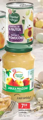 Jabłka prażone z cukrem promocja w Leclerc