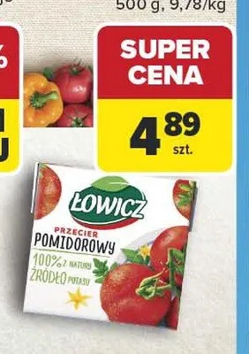 Przecier pomidorowy Łowicz promocja w Carrefour