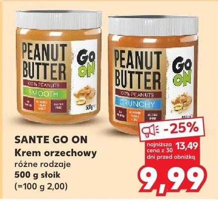 Krem orzechowy różne rodzaje promocja w Kaufland
