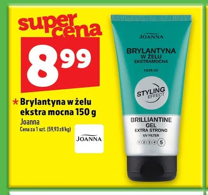 Brylantyna w żelu Joanna Styling Effect ekstra mocna promocja w TOPAZ