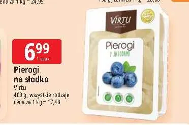 Pierogi na słodko Virtu promocja w Leclerc