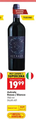 Wino białe Astrale Bianco promocja w Biedronka