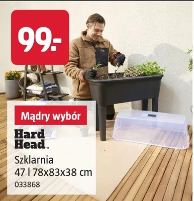 Szklarnia 47l 78x83x38cm promocja w Jula