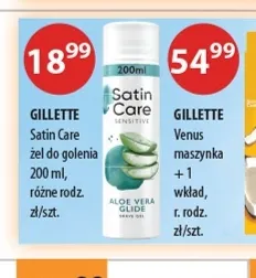 Żel do golenia Satin Care Gillette promocja w Drogerie Laboo