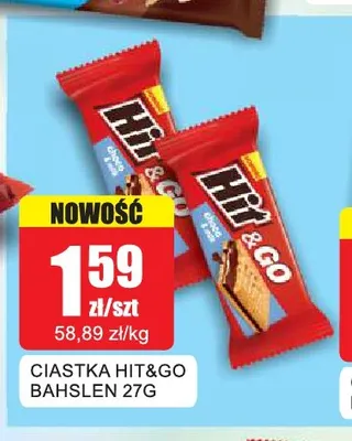 Ciastka Hit & Go Bahlsen promocja w Bingo