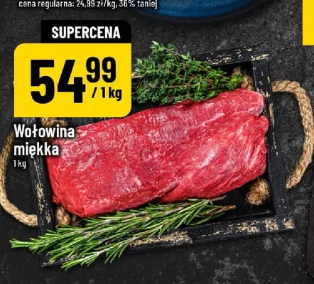 Wołowina miękka promocja w POLOmarket