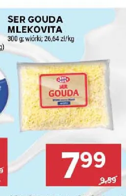 Ser gouda wiórki Mlekovita promocja w Stokrotka