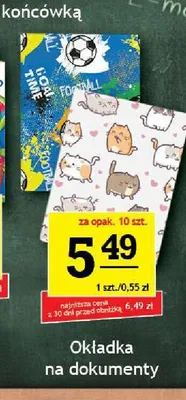 Okładka na dokumenty 10-pak promocja w Gram Market