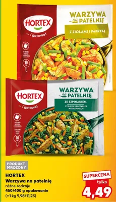 Warzywa na patelnię różne rodzaje promocja w Kaufland