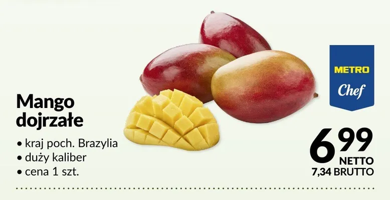 Mango dojrzałe promocja w Makro
