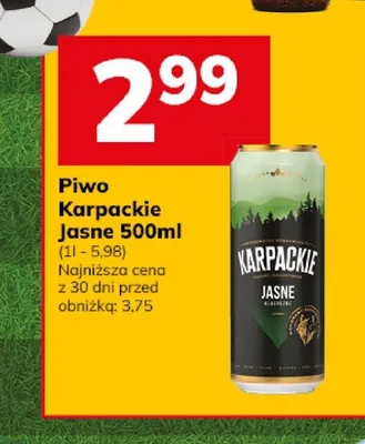 Piwo Karpackie Jasne promocja w Hitpol