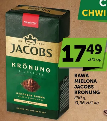 Kawa mielona Jacobs Kronung promocja w ABC
