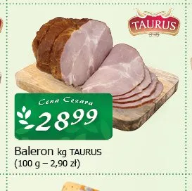 Baleron Taurus promocja w CEZAR Delikatesy
