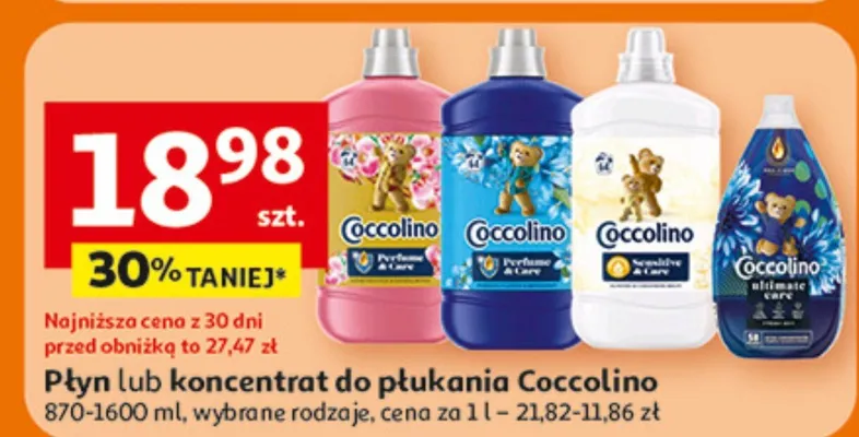 Płyn lub koncentrat do płukania promocja w Auchan