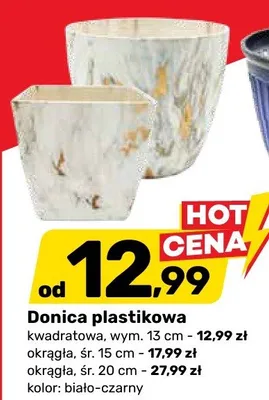 Donica plastikowa promocja w Bricomarche