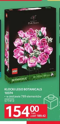 Klocki LEGO Botanicals 10374 promocja w Selgros