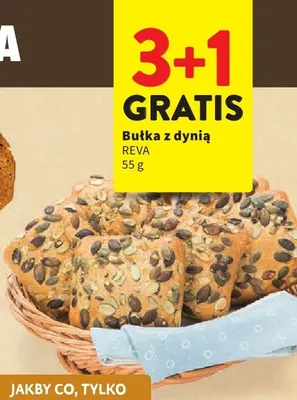 Bułka z dynią promocja w Intermarche
