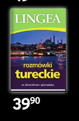 Książka Rozmówki tureckie Lingea promocja w Empik