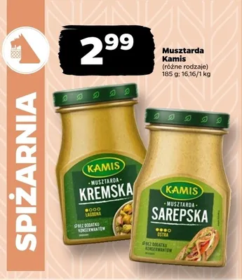 Musztarda Kremska Kamis promocja w Netto