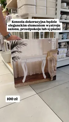 Konsola dekoracyjna Pepco Home promocja w Pepco