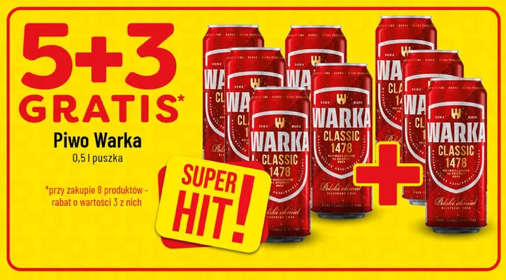Piwo Warka promocja w POLOmarket