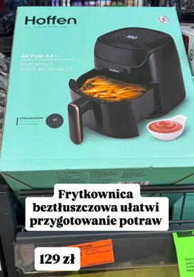 Frytownica beztłuszczowa 3,8 l 1400 W promocja w Biedronka