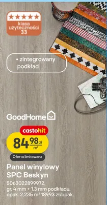 Panel winylowy SPC Beskyn promocja w Castorama