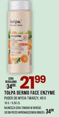 Puder do mycia twarzy Dermo Face Enzyme promocja w Drogerie Natura