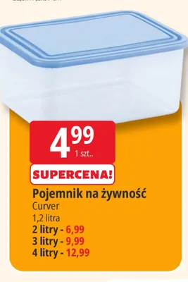 Pojemnik na żywność Curver 1,2 l promocja w Leclerc