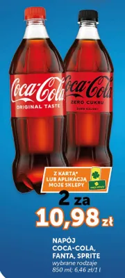 Napój Coca-Cola Original Taste promocja w Groszek
