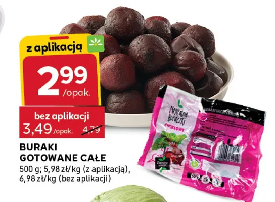 Buraki gotowane całe promocja w Stokrotka