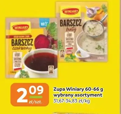 Zupa Winiary promocja w Gama