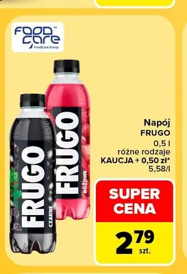 Napój Frugo różowe promocja w Carrefour