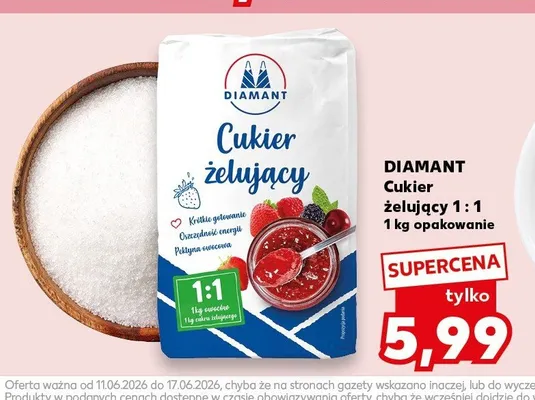 Cukier żelujący 1:1 Diamant promocja w Kaufland