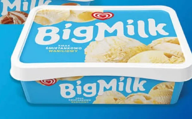 Lody Algida Big Milk smak śmietankowo-waniliowy promocja w POLOmarket