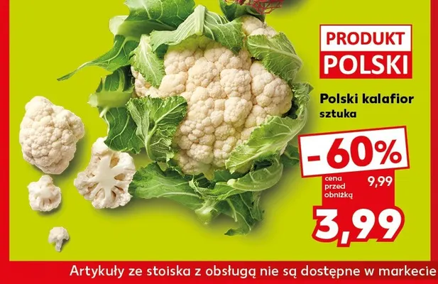 Kalafior polski promocja w Kaufland
