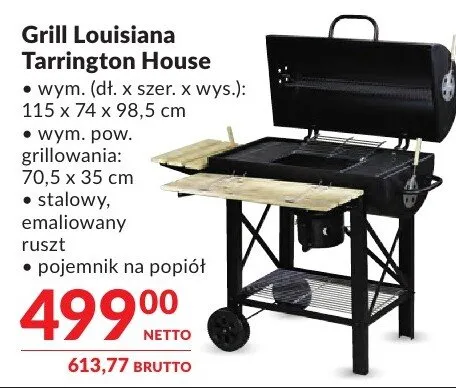Grill Louisiana Tarrington House promocja w Makro