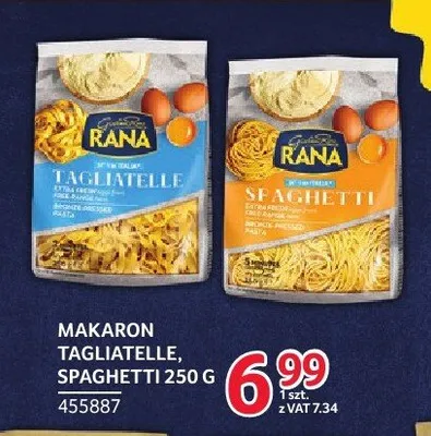 Makaron spaghetti RANA promocja w Selgros