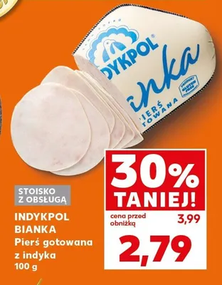 Pier bianka gotowana z indyka promocja w Kaufland