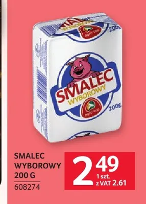 Smalec wyborowy Agro-Top promocja w Selgros